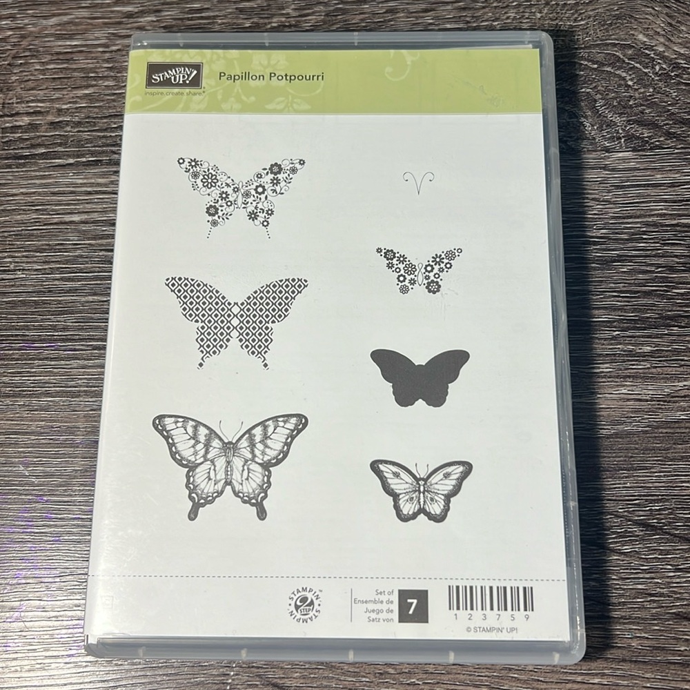 Stampin’ Up! Papillon Potpourri Stamp Set #123759